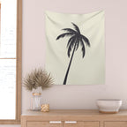 Palm Tree No 4 Wall Tapestry Gallery Image 2