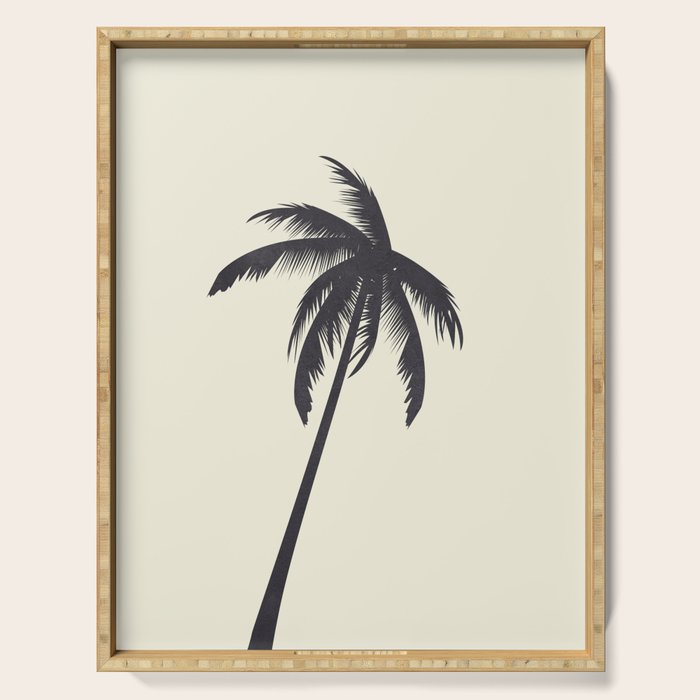 Palm Tree No 4 Serving Tray Gallery Image 1