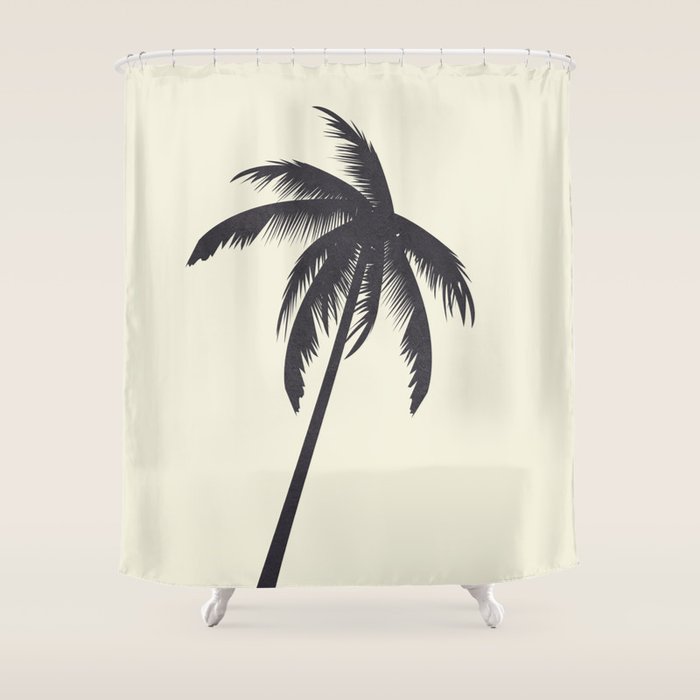 Palm Tree No 4 Shower Curtain Gallery Image 1