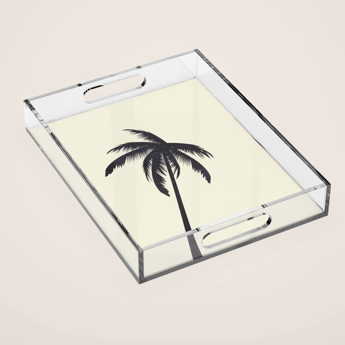 Palm Tree No 4 Acrylic Tray Gallery Image 1