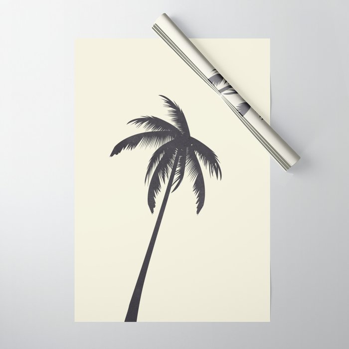 Palm Tree No 4 Wrapping Paper Gallery Image 1