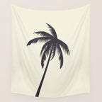 Palm Tree No 4 Wall Tapestry Gallery Image 4