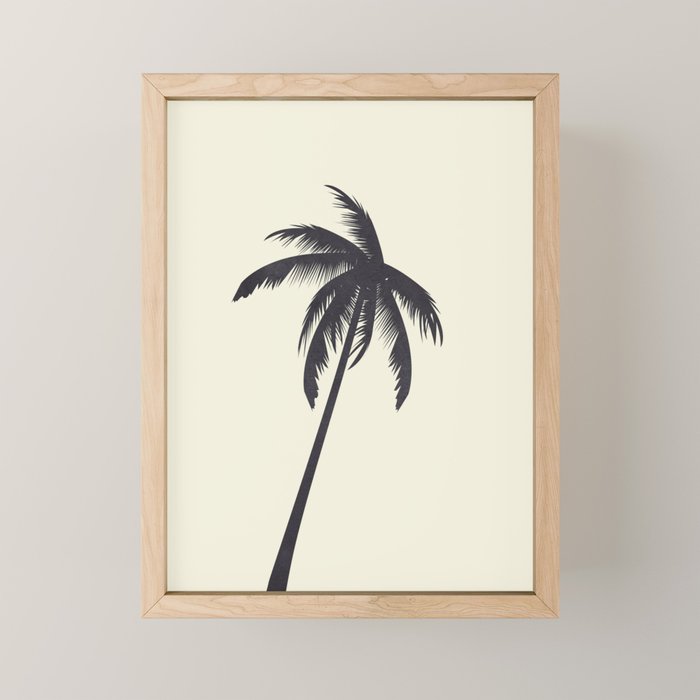 Palm Tree No 4 Mini Art Print Gallery Image 1