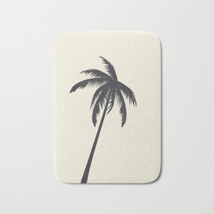 Palm Tree No 4 Bath Mat Gallery Image 1