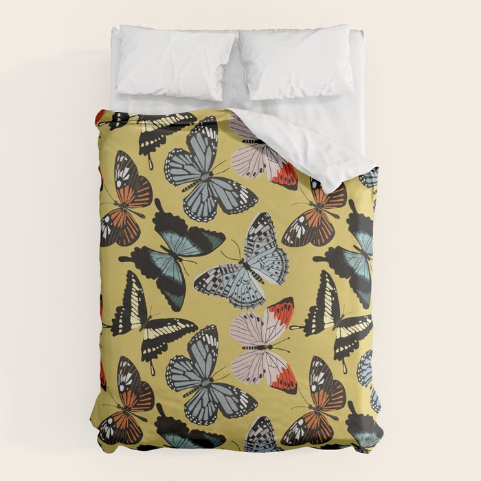 Boho Butterflies Duvet Cover Gallery Image 6