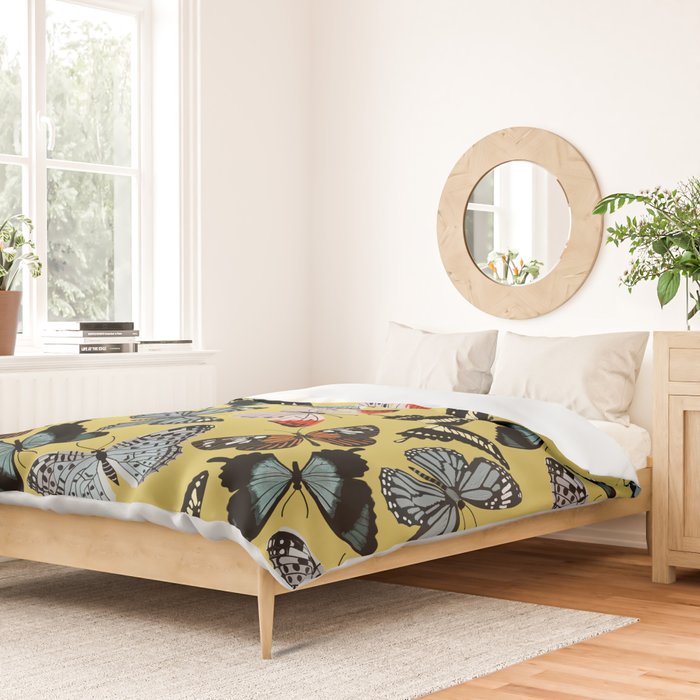 Boho Butterflies Duvet Cover Gallery Image 2