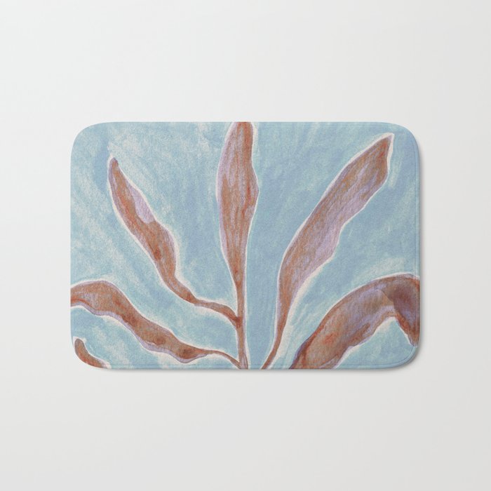 Watercolor Branch #1 Bath Mat Gallery Image 1