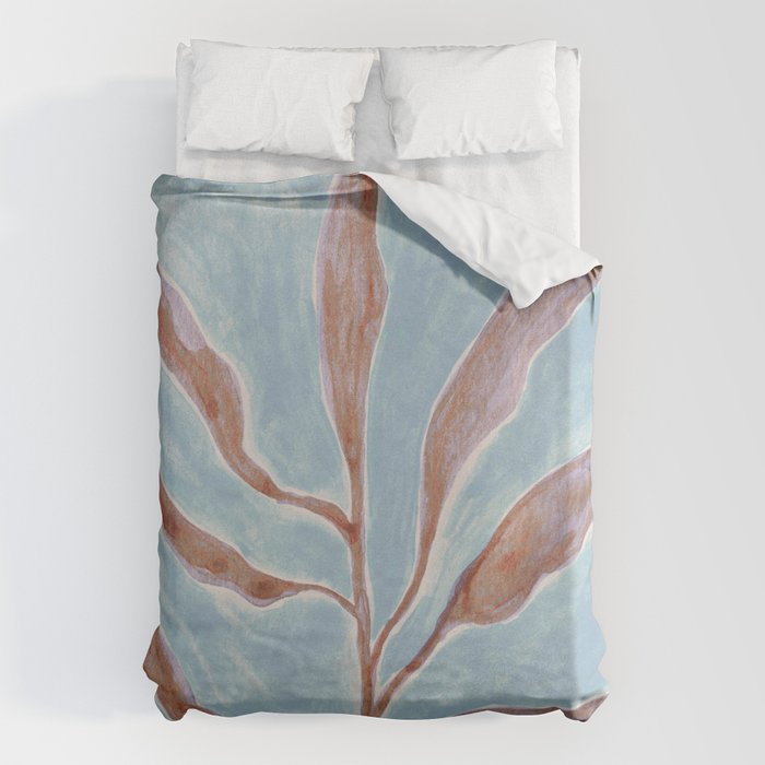 Watercolor Branch #1 Duvet Cover Gallery Image 6