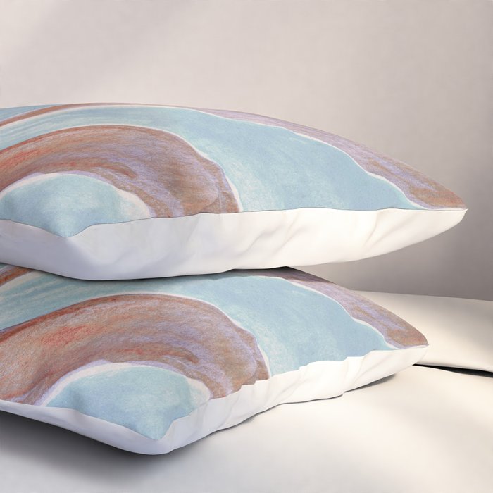 Watercolor Branch #1 Pillow Sham Gallery Image 3