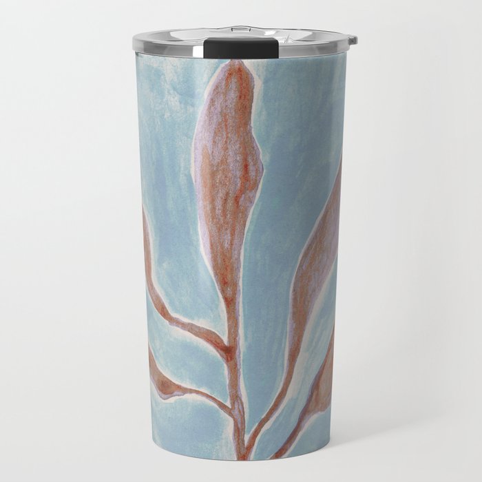 Watercolor Branch #1 Travel Mug Gallery Image 1