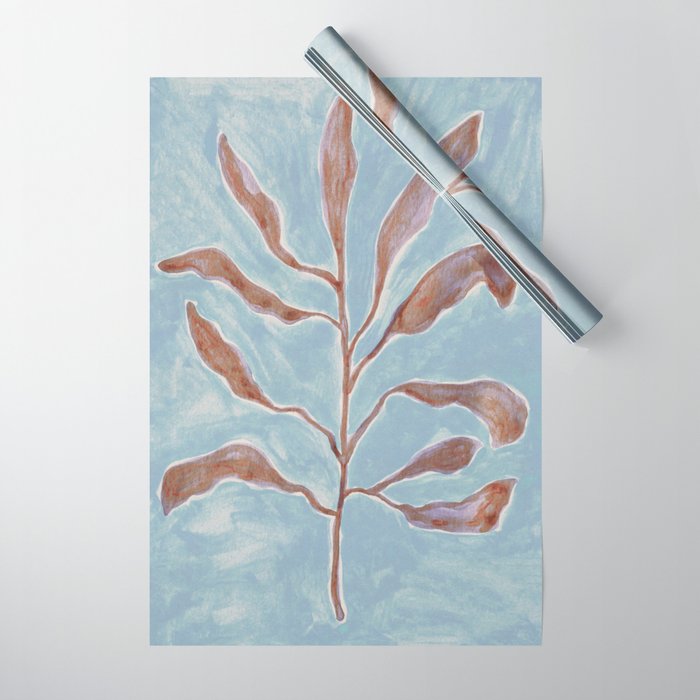 Watercolor Branch #1 Wrapping Paper Gallery Image 1