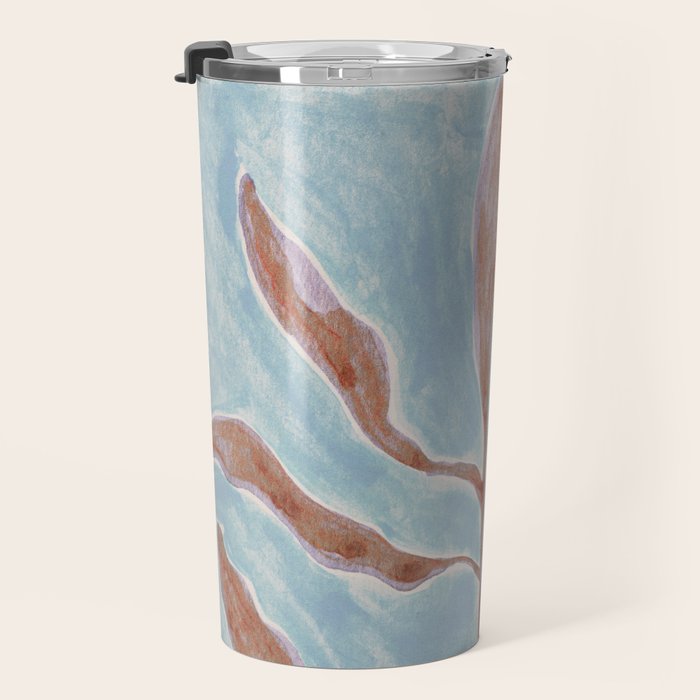 Watercolor Branch #1 Travel Mug Gallery Image 3