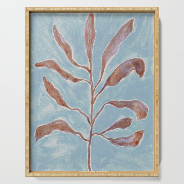 Watercolor Branch #1 Serving Tray Gallery Image 1