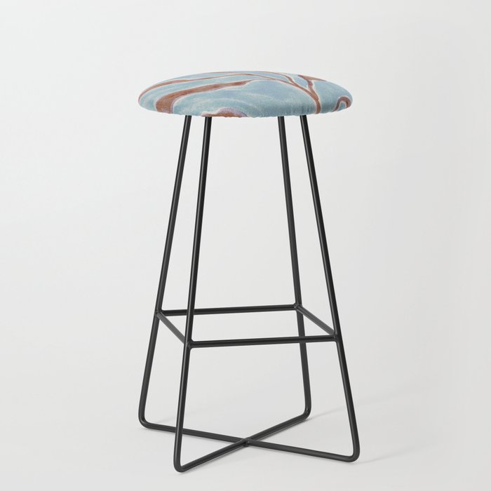 Watercolor Branch #1 Stool Gallery Image 1