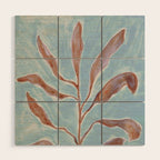 Watercolor Branch #1 Wood Wall Art Gallery Image 1