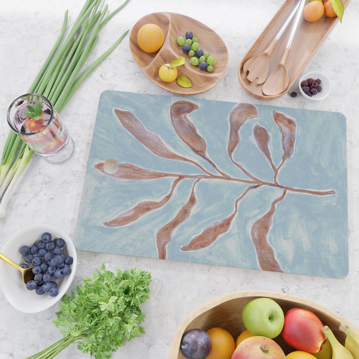 Watercolor Branch #1 Cutting Board Gallery Image 2