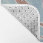 Watercolor Branch #1 Bath Mat Gallery Image 2