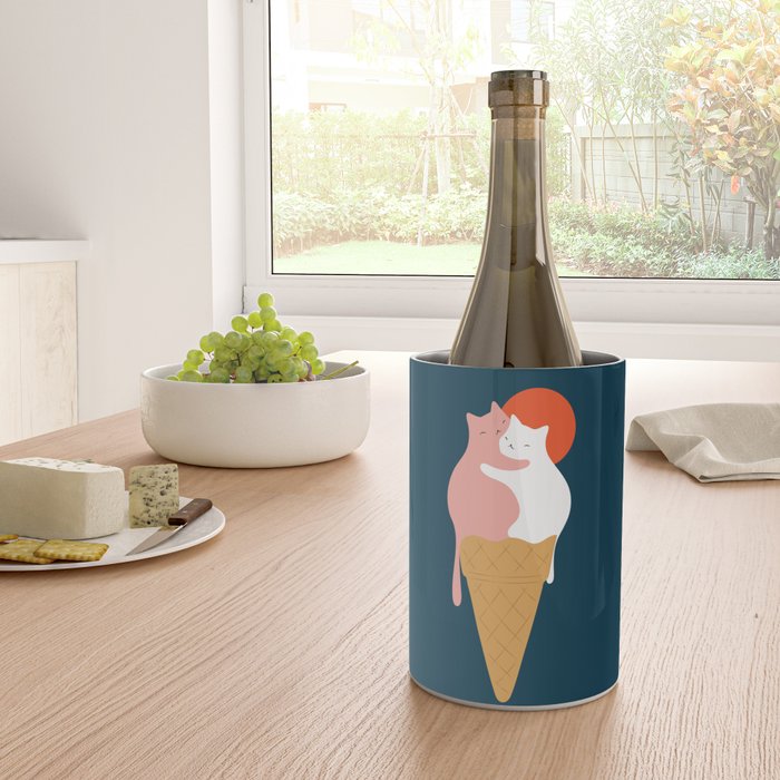 Cat Landscape 145: Strawberry & Vanilla Wine Chiller Gallery Image 4