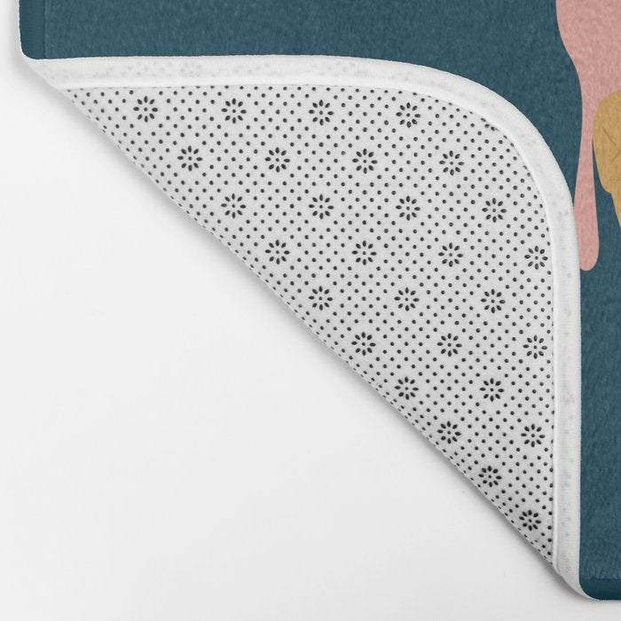 Cat Landscape 145: Strawberry & Vanilla Bath Mat Gallery Image 2
