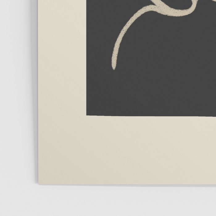 Minimal Abstract Art Three Faces Poster Gallery Image 3