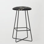 Minimal Abstract Art Three Faces Stool Gallery Image 1