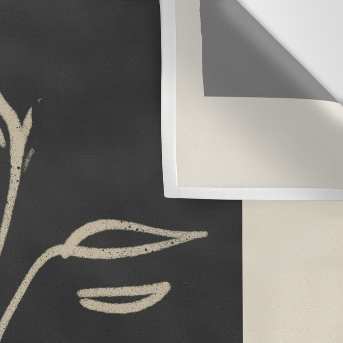 Minimal Abstract Art Three Faces Wall Tapestry Gallery Image 3