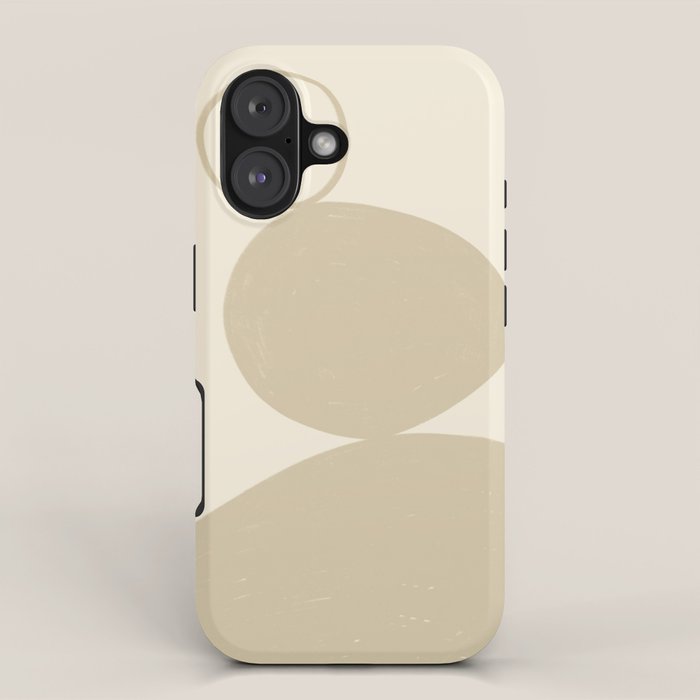 Neutral Shapes #2 iPhone Case Gallery Image 1