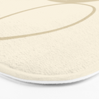 Neutral Shapes #2 Bath Mat Gallery Image 3