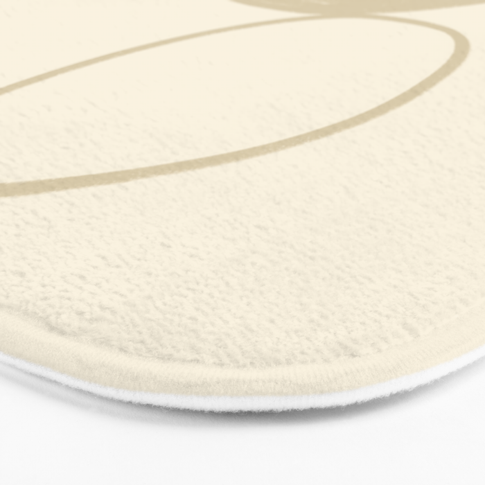 Neutral Shapes #2 Bath Mat Gallery Image 3