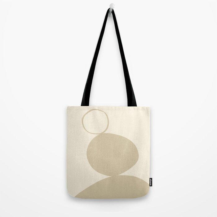Neutral Shapes #2 Tote Bag Gallery Image 2