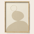 Neutral Shapes #2 Serving Tray Gallery Image 1