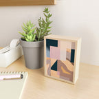 Modern Abstraction Mocha Mousse 2 Mini Art Print Gallery Image 2