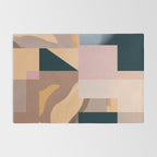 Modern Abstraction Mocha Mousse 2 Rug Gallery Image 2