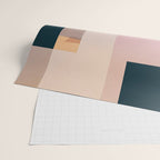 Modern Abstraction Mocha Mousse 2 Wrapping Paper Gallery Image 2