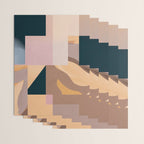 Modern Abstraction Mocha Mousse 2 Wrapping Paper Gallery Image 3