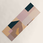 Modern Abstraction Mocha Mousse 2 Yoga Mat Gallery Image 1