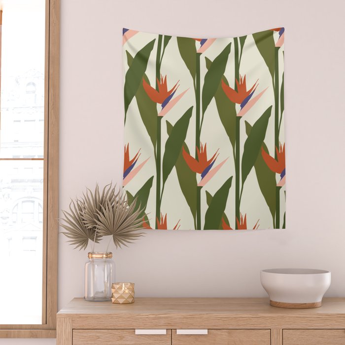 Strelitzia Wall Tapestry Gallery Image 2