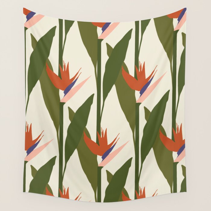 Strelitzia Wall Tapestry Gallery Image 4