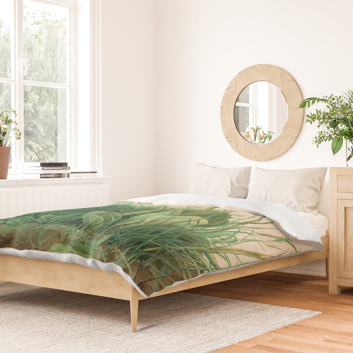 Albrecht Dürer The Great Piece of Turf ,1503 Duvet Cover Gallery Image 2