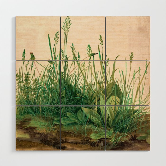 Albrecht Dürer The Great Piece of Turf ,1503 Wood Wall Art Gallery Image 1