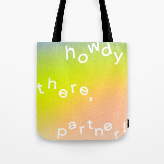Howdy Tote Bag Gallery Image 1