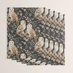 Wooden Wonderland Barn Owl Collage Wrapping Paper Gallery Image 3