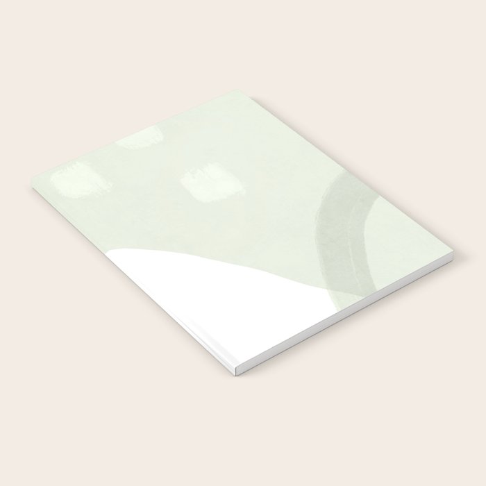 Green watercolor shapes Notebook Gallery Image 2