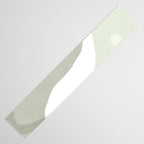 Green watercolor shapes Table Runner Gallery Image 3