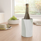 Green watercolor shapes Wine Chiller Gallery Image 4