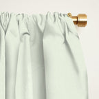 Green watercolor shapes Window Curtain Gallery Image 2