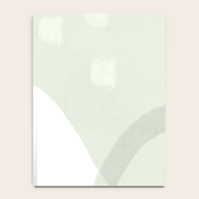 Green watercolor shapes Notebook Gallery Image 4