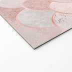Mermaid Pattern, Pink Aesthetic Welcome Mat Gallery Image 2