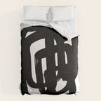 A Heavy Thought White Background Comforter Gallery Image 6