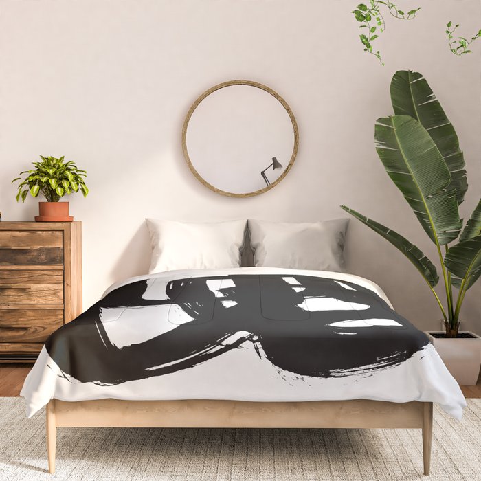 A Heavy Thought White Background Comforter Gallery Image 3
